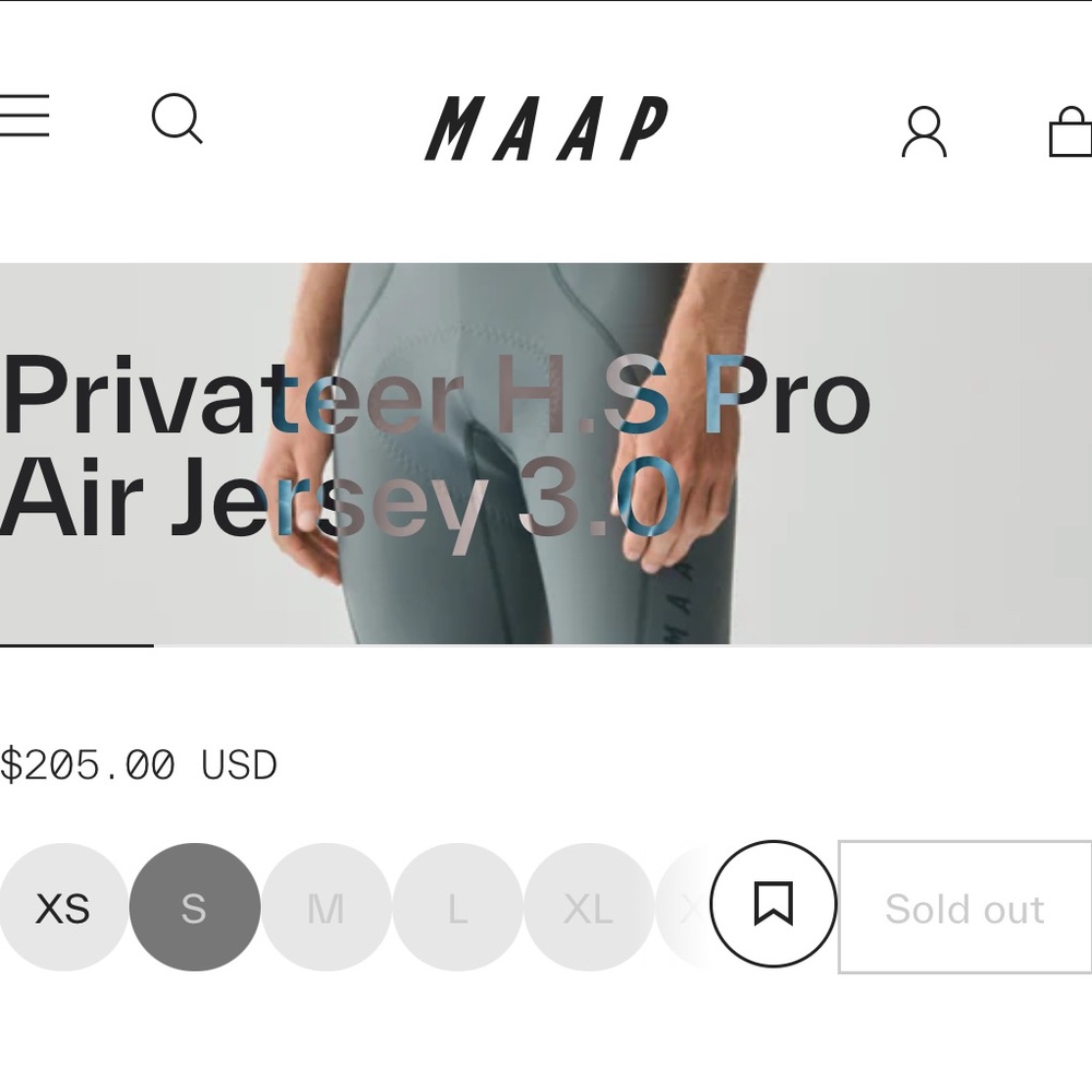 Privateer H.S Pro Air Jersey 3.0 - blue